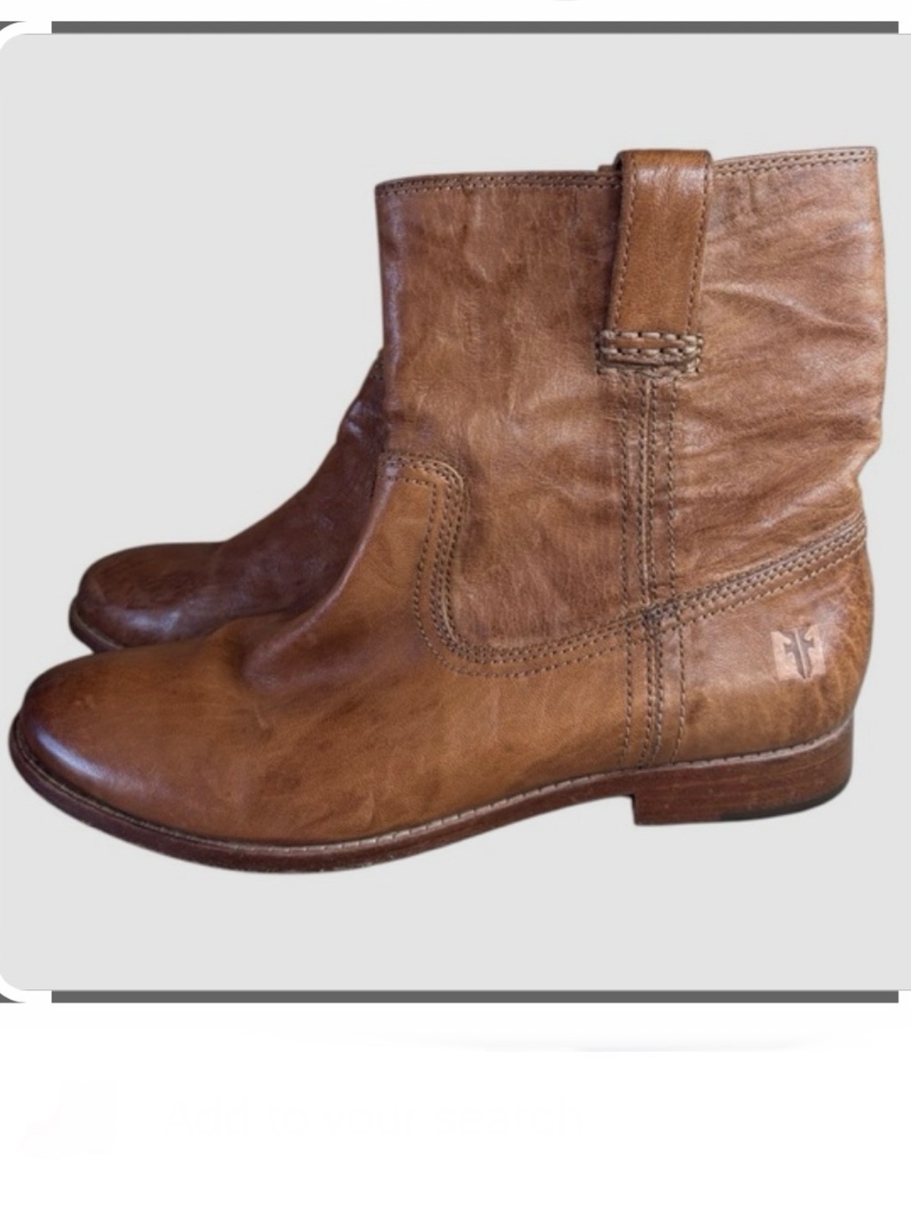 Frye’s Anna Shortie Boot in Camel